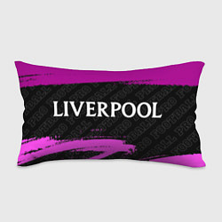 Подушка-антистресс Liverpool pro football: надпись и символ, цвет: 3D-принт