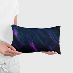 Подушка-антистресс Звёздное абстрактное фиолетовое небо, цвет: 3D-принт — фото 2