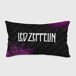 Подушка-антистресс Led Zeppelin rock legends: надпись и символ, цвет: 3D-принт