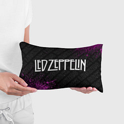 Подушка-антистресс Led Zeppelin rock legends: надпись и символ, цвет: 3D-принт — фото 2