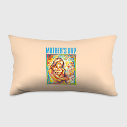 Подушка-антистресс Mothers Day - дитя с матерью, цвет: 3D-принт