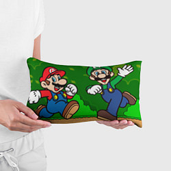 Подушка-антистресс Luigi & Mario, цвет: 3D-принт — фото 2