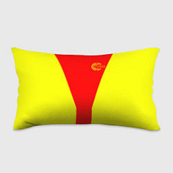 Подушка-антистресс FIRM желто-красная, цвет: 3D-принт
