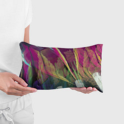 Подушка-антистресс Неоновые волнообразные линии, цвет: 3D-принт — фото 2