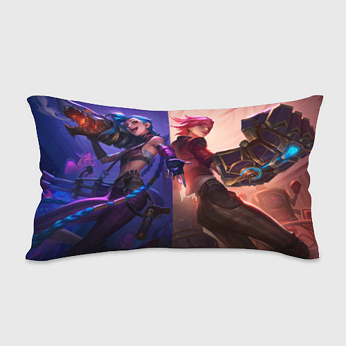 Подушка-антистресс Вай и Джинкс / 3D-принт – фото 2