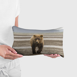 Подушка-антистресс Медвежонок в аэропорту, цвет: 3D-принт — фото 2