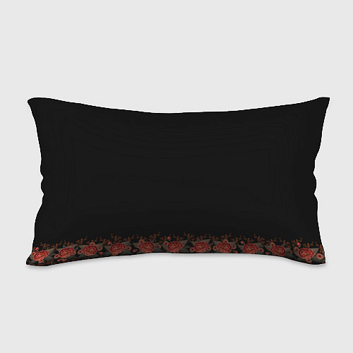 Подушка-антистресс Череп украшенный цветами / 3D-принт – фото 2