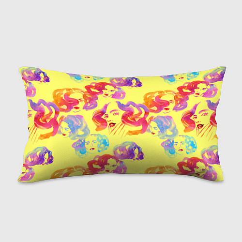 Подушка-антистресс Радужные девушки / 3D-принт – фото 2