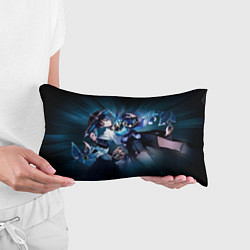 Подушка-антистресс Странник Скарамучча перерождение в анемо, цвет: 3D-принт — фото 2