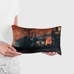 Подушка-антистресс Bloodborne пейзаж, цвет: 3D-принт — фото 2