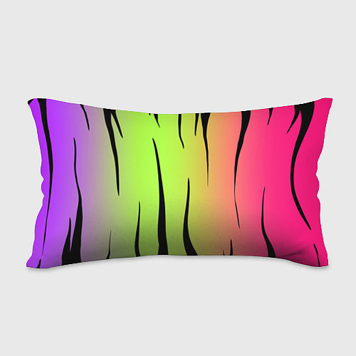 Подушка-антистресс Звериный принт радуга / 3D-принт – фото 2