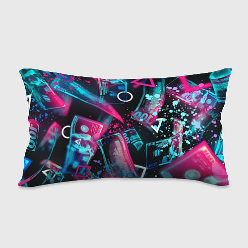 Подушка-антистресс Neon money / 3D-принт – фото 2