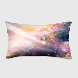 Подушка-антистресс Аморфное абстрактное космическое красочное небо, цвет: 3D-принт
