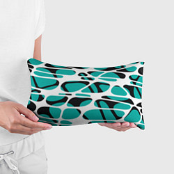 Подушка-антистресс Абстрактный узор из сетчатых прожилок, цвет: 3D-принт — фото 2