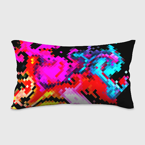 Подушка-антистресс Pixel neon mosaic / 3D-принт – фото 2