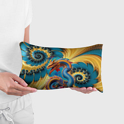 Подушка-антистресс Japanese dragon - tattoo - irezumi - art, цвет: 3D-принт — фото 2