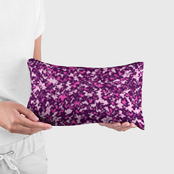 Подушка-антистресс Розовый глитч камуфляж, цвет: 3D-принт — фото 2
