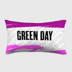 Подушка-антистресс Green Day rock legends: надпись и символ, цвет: 3D-принт