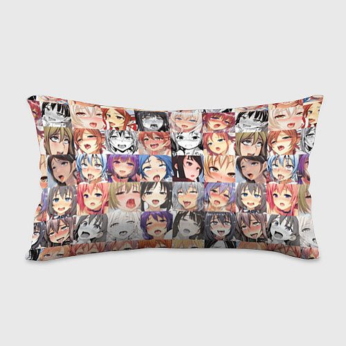Подушка-антистресс Anime hentai ahegao manga / 3D-принт – фото 2