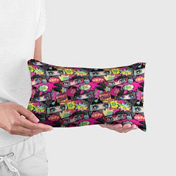Подушка-антистресс Глаза аниме-девушки: cool pattern, цвет: 3D-принт — фото 2