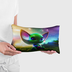 Подушка-антистресс Крошка инопланетянин, цвет: 3D-принт — фото 2