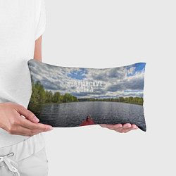 Подушка-антистресс Сплав на байдарке, цвет: 3D-принт — фото 2