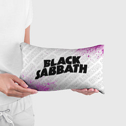 Подушка-антистресс Black Sabbath rock legends: надпись и символ, цвет: 3D-принт — фото 2