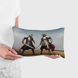 Подушка-антистресс Древний Рус против Ящера, цвет: 3D-принт — фото 2