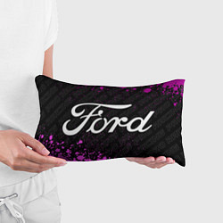 Подушка-антистресс Ford pro racing: надпись и символ, цвет: 3D-принт — фото 2