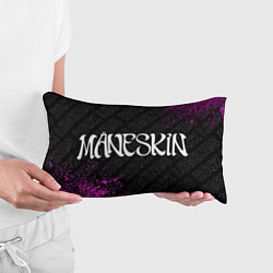 Подушка-антистресс Maneskin rock legends: надпись и символ, цвет: 3D-принт — фото 2