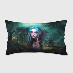 Подушка-антистресс Jinx fantasy art Arcane League of Legends