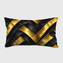 Подушка-антистресс Gold black luxury, цвет: 3D-принт