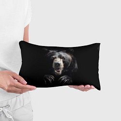 Подушка-антистресс Бурый атакующий медведь, цвет: 3D-принт — фото 2