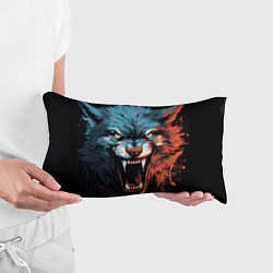 Подушка-антистресс Fantasy wolf, цвет: 3D-принт — фото 2