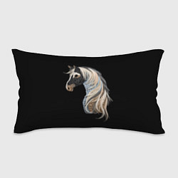 Подушка-антистресс Вышивка Лошадь, цвет: 3D-принт