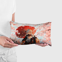 Подушка-антистресс Казуха с зонтиком - Геншин Импакт, цвет: 3D-принт — фото 2
