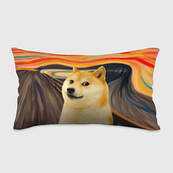 Подушка-антистресс Собака Доге пародия на Крик, цвет: 3D-принт