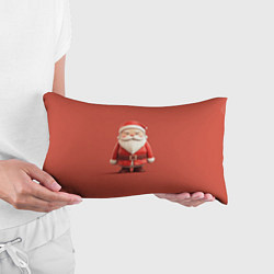 Подушка-антистресс Пластилиновый Дед Мороз, цвет: 3D-принт — фото 2