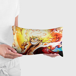 Подушка-антистресс Луффи 5 гир бог Ника - One Piece, цвет: 3D-принт — фото 2