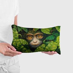Подушка-антистресс Обезьянка в джунгли, цвет: 3D-принт — фото 2