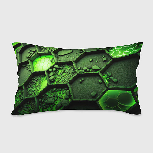 Подушка-антистресс CSGO green abstract / 3D-принт – фото 2