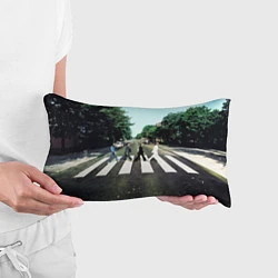 Подушка-антистресс The Beatles альбом Abbey Road, цвет: 3D-принт — фото 2