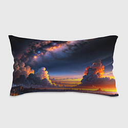 Подушка-антистресс Млечный путь и облака на закате, цвет: 3D-принт