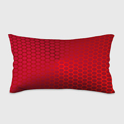 Подушка-антистресс Сотовый красный градиент, цвет: 3D-принт