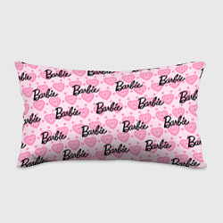 Подушка-антистресс Логотип Барби и розовое кружево, цвет: 3D-принт
