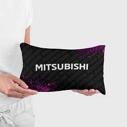 Подушка-антистресс Mitsubishi pro racing: надпись и символ, цвет: 3D-принт — фото 2
