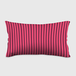 Подушка-антистресс Полосатый тёмно-розовый, цвет: 3D-принт