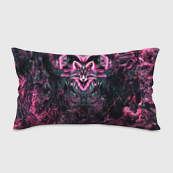 Подушка-антистресс Розовый лис в стиле арт