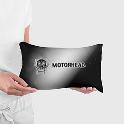 Подушка-антистресс Motorhead glitch на светлом фоне: надпись и символ, цвет: 3D-принт — фото 2