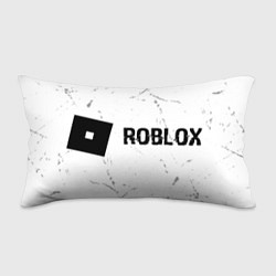 Подушка-антистресс Roblox glitch на светлом фоне: надпись и символ, цвет: 3D-принт